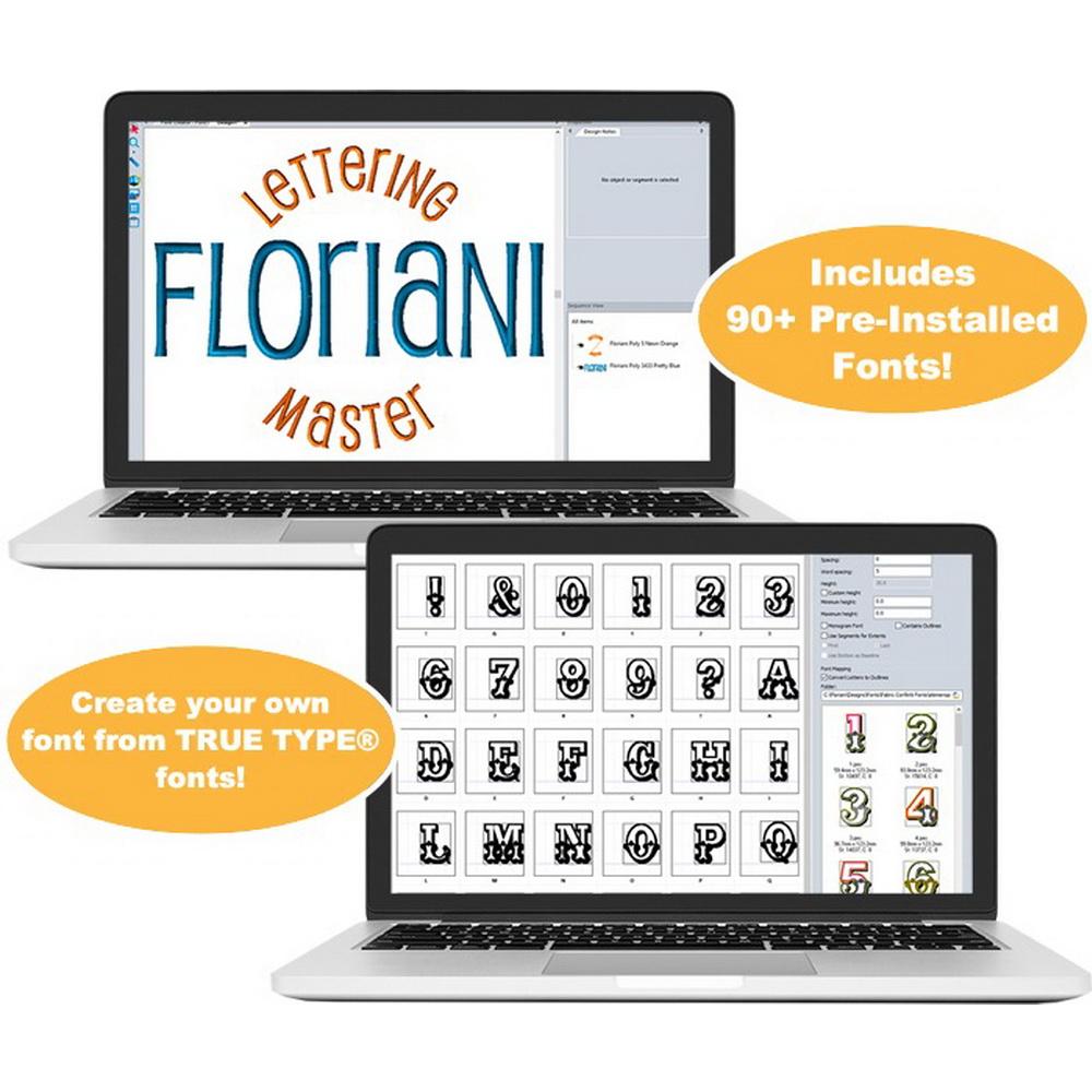 Floriani Lettering Master Software - Sewingmachinesplus.com