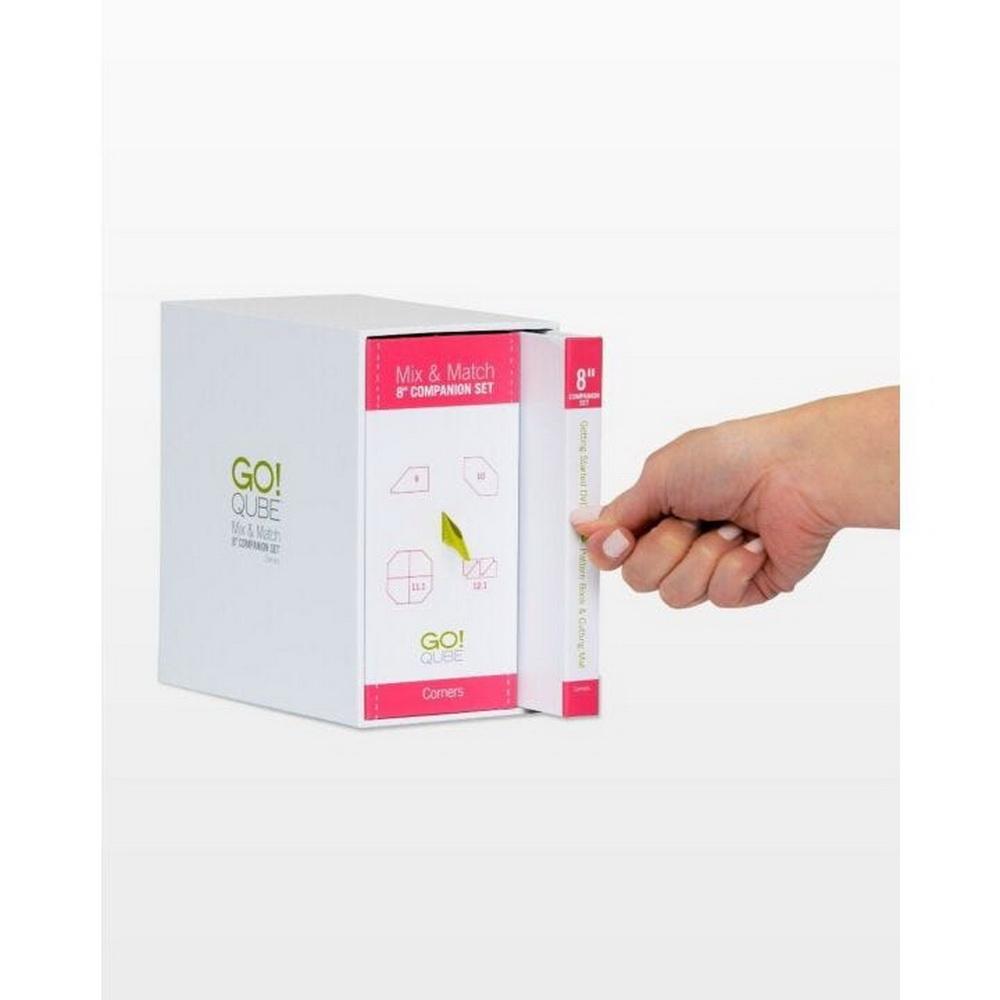 Accuquilt GO! Qube 8in Companion Set - Corners - Sewingmachinesplus.com