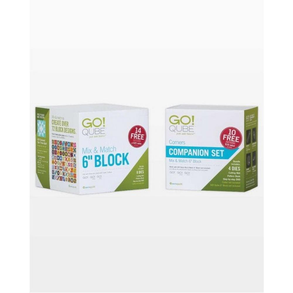 GO! Qube 6" Companion Set - Corners - Sewingmachinesplus.com