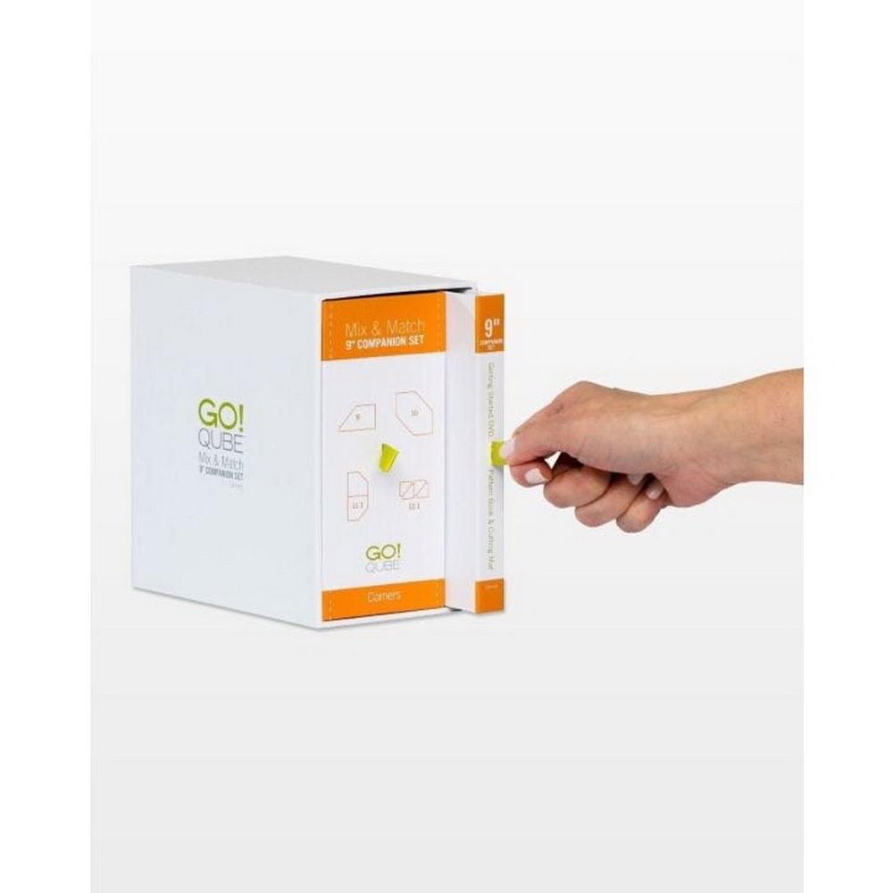Accuquilt GO! Qube 9in Companion Set - Corners - Sewingmachinesplus.com