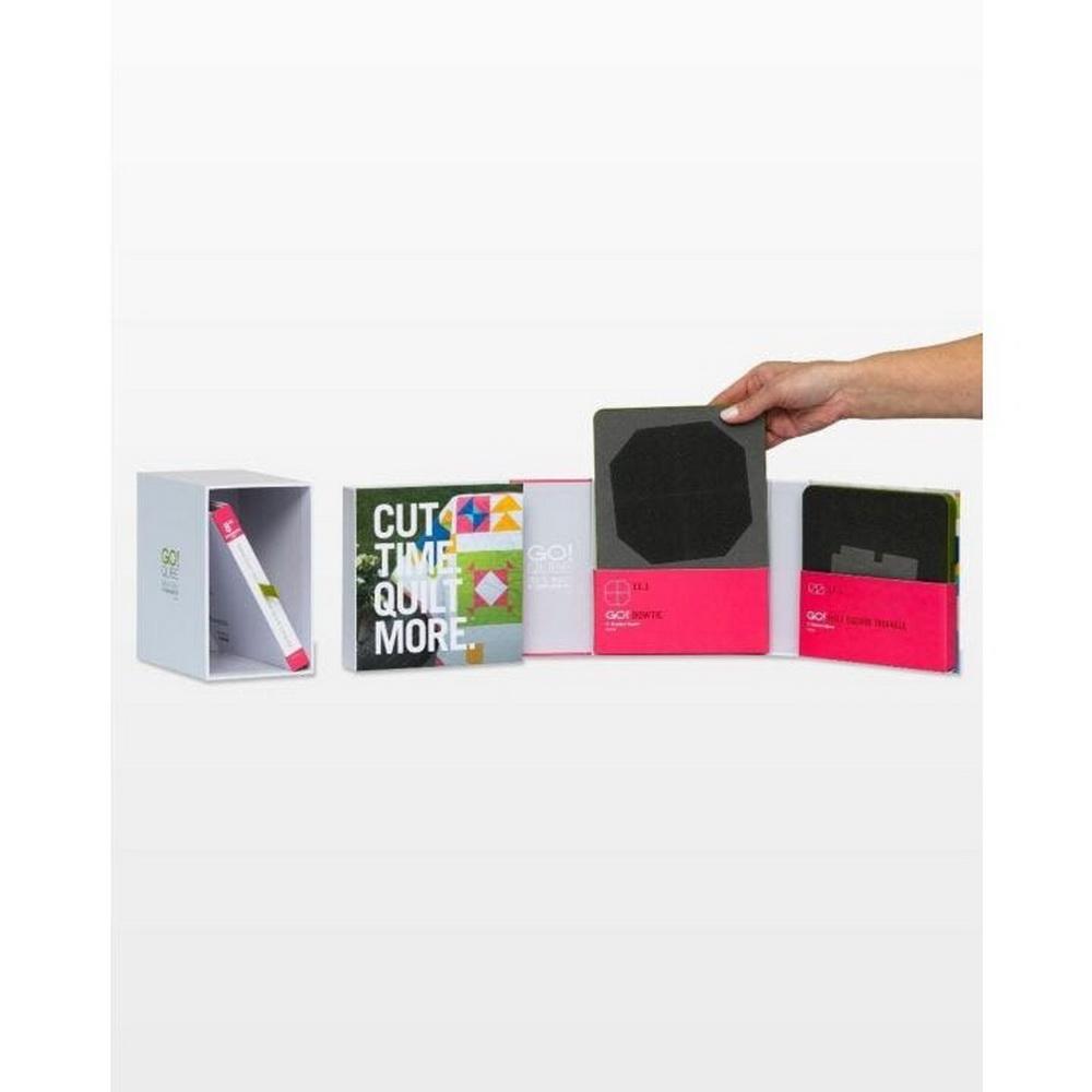 Accuquilt GO! Qube 8in Companion Set - Corners - Sewingmachinesplus.com