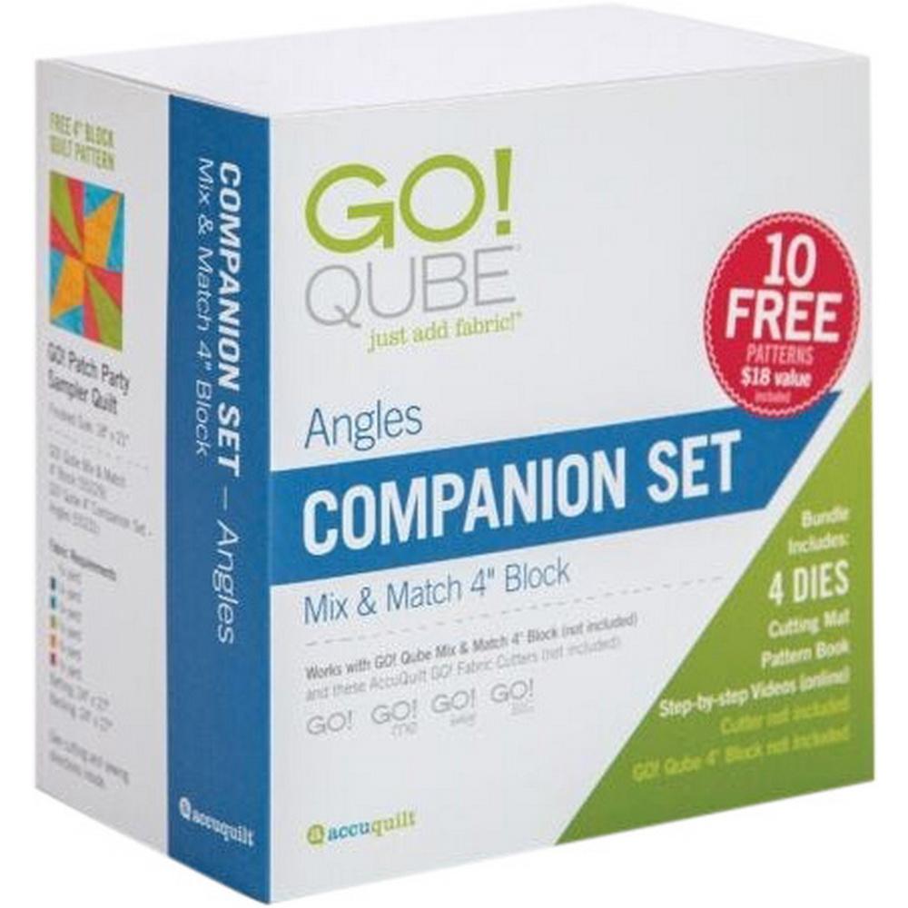 GO! Qube 4in Companion Set - Angles - Sewingmachinesplus.com