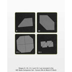 Accuquilt GO! Qube 8in Companion Set - Corners - Sewingmachinesplus.com
