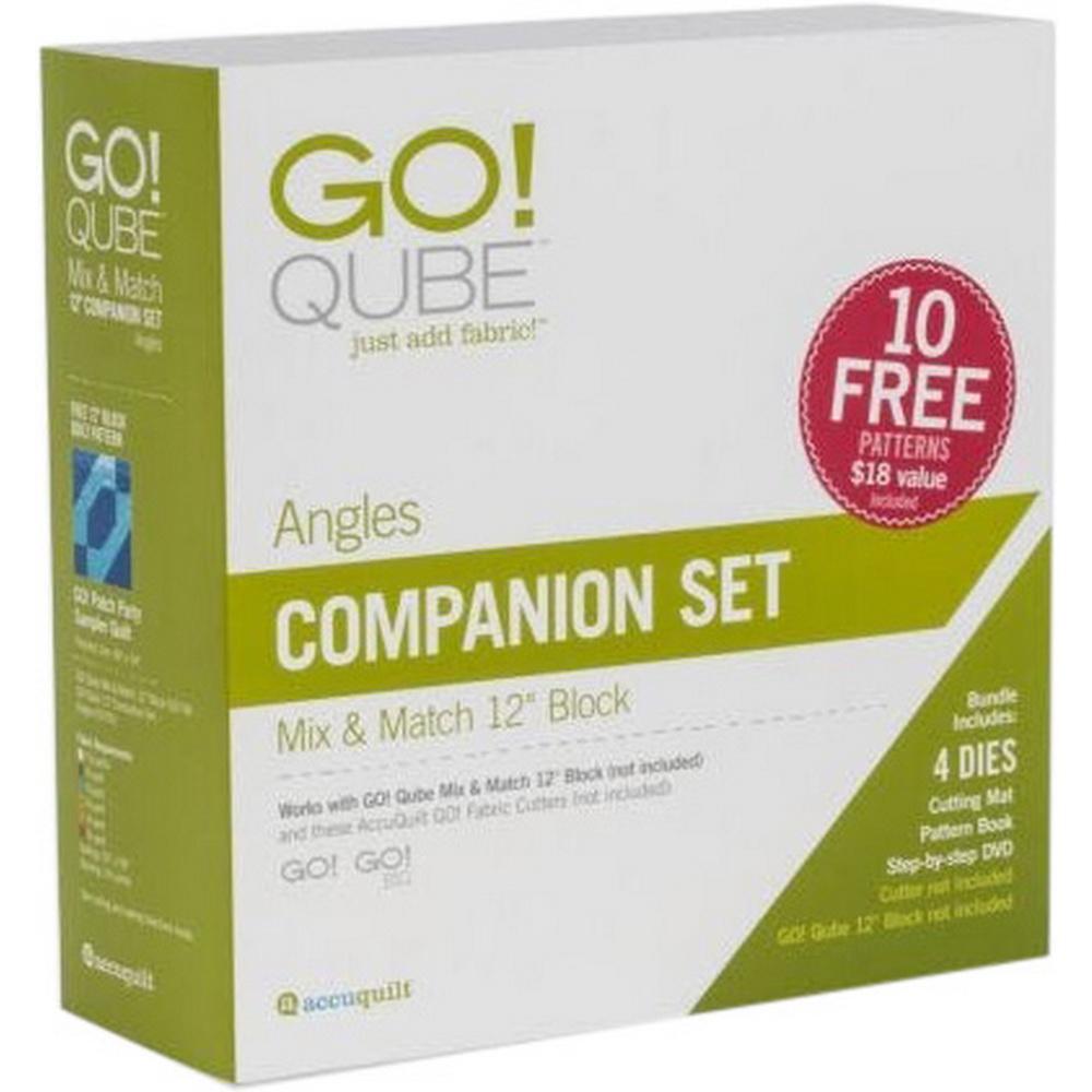 GO! Qube 12in Companion Set - Angles - Sewingmachinesplus.com