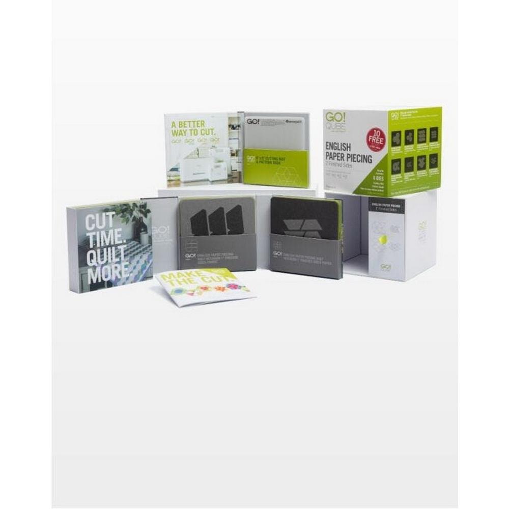 GO! Qube English Paper Piecing - 1in Finished Sides - Sewingmachinesplus.com