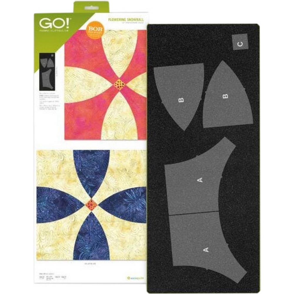 GO! Flowering Snowball - 12in Finished Die - Sewingmachinesplus.com