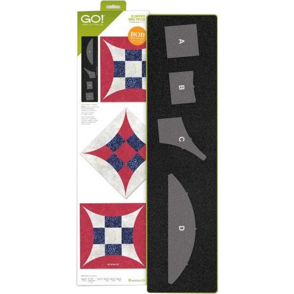 GO! Glorified Nine Patch - 9in Finished Die - Sewingmachinesplus.com