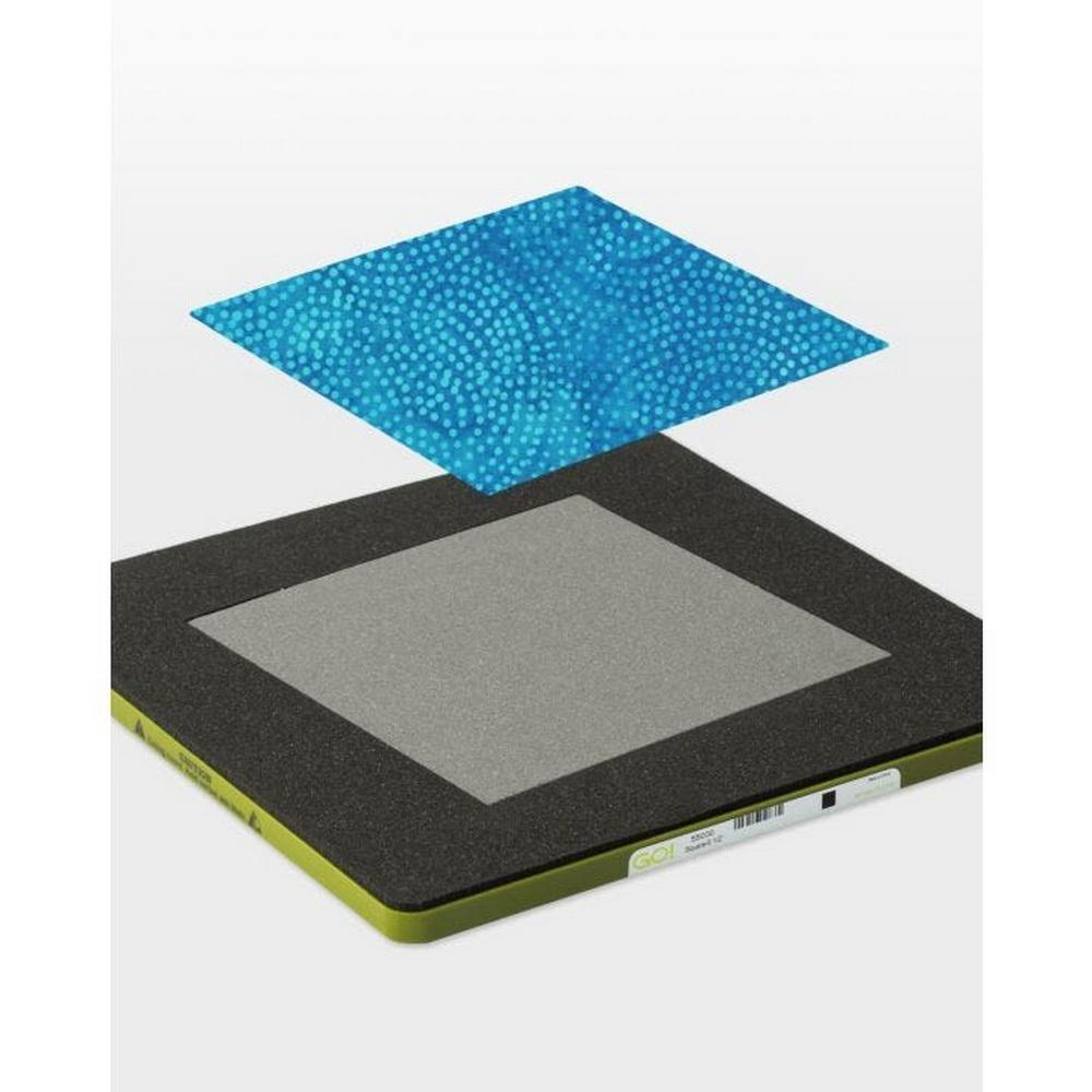 Accuquilt GO! Square - 6 1/2in (6in Finished) Geometric Die - Sewingmachinesplus.com