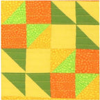 GO! Half Square Triangle - 3in Finished Square Geometric Die - Sewingmachinesplus.com