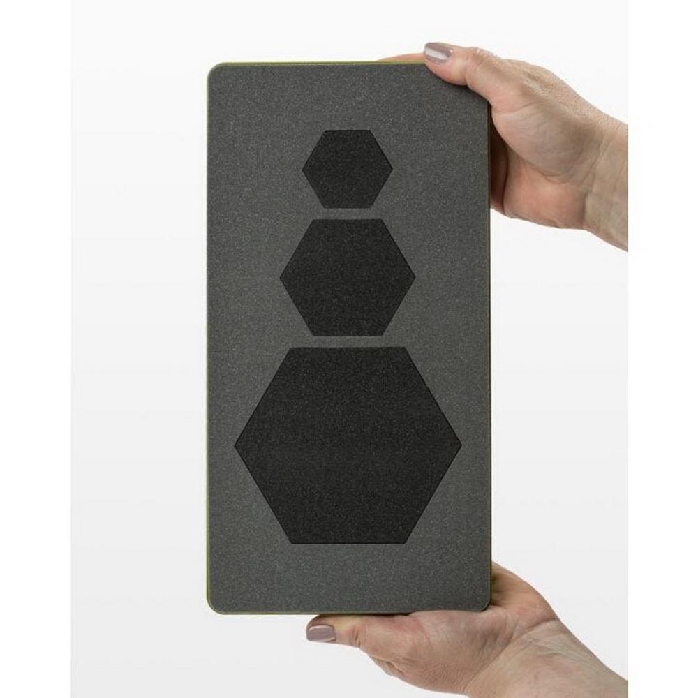 GO! Hexagon - 1in, 1 1 /2in, 2 1/2in Sides (3/4in, 1 1/4in, 2 1/4in Finished) Geometric Die - Sewingmachinesplus.com