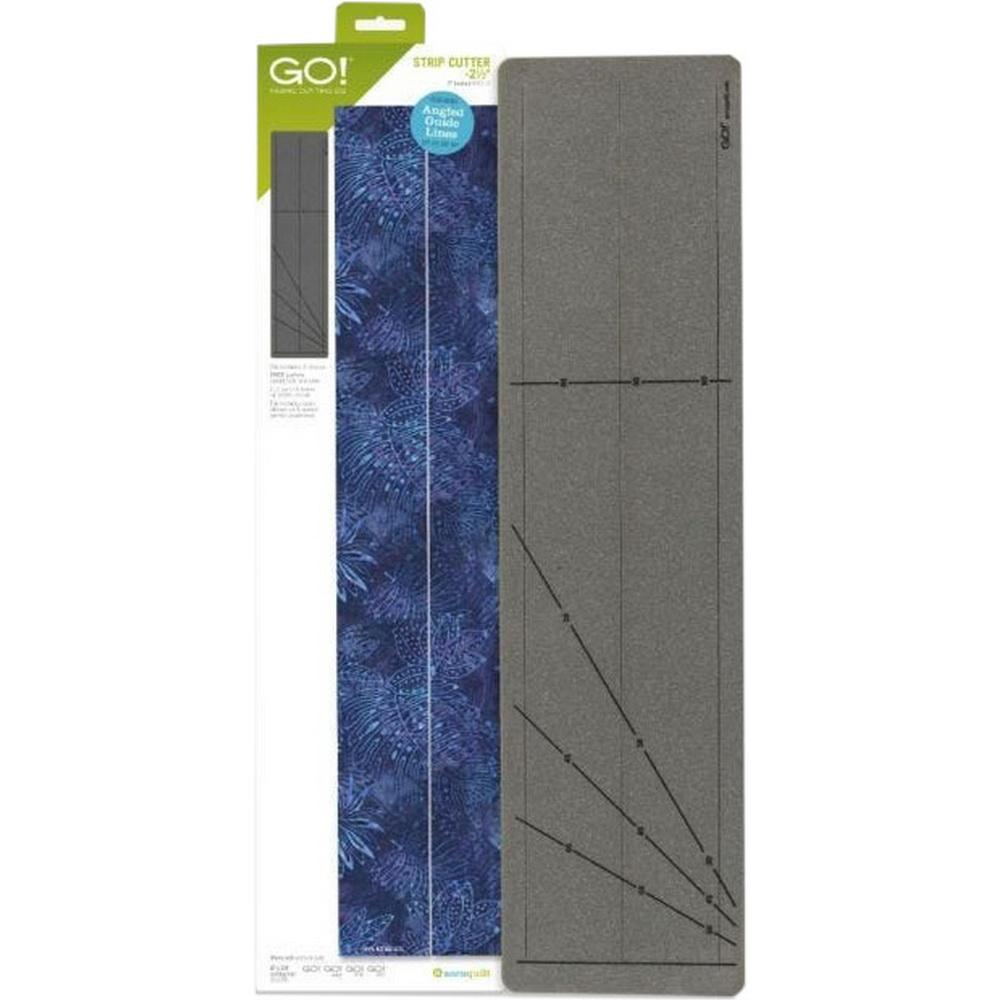 GO! Strip Cutter - 2 1/2in (2in Finished) 2 Strips - Sewingmachinesplus.com