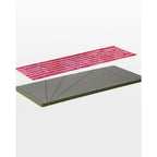 Accuquilt GO! Strip Cutter - 1in (1/2in Finished) 7 Strips - Sewingmachinesplus.com