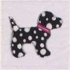 Accuquilt GO! Gingham Dog Applique Die - Sewingmachinesplus.com