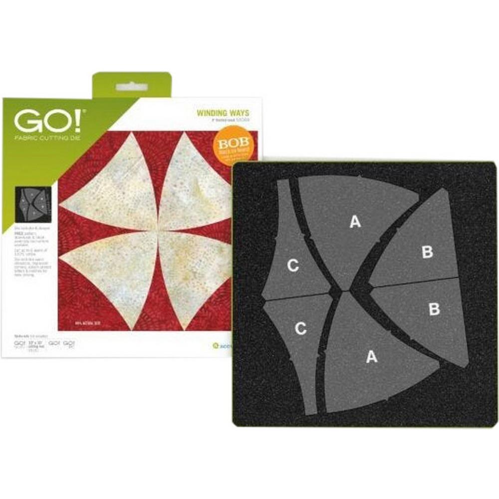 GO! Winding Ways - 8in Finished BOB Die - Sewingmachinesplus.com