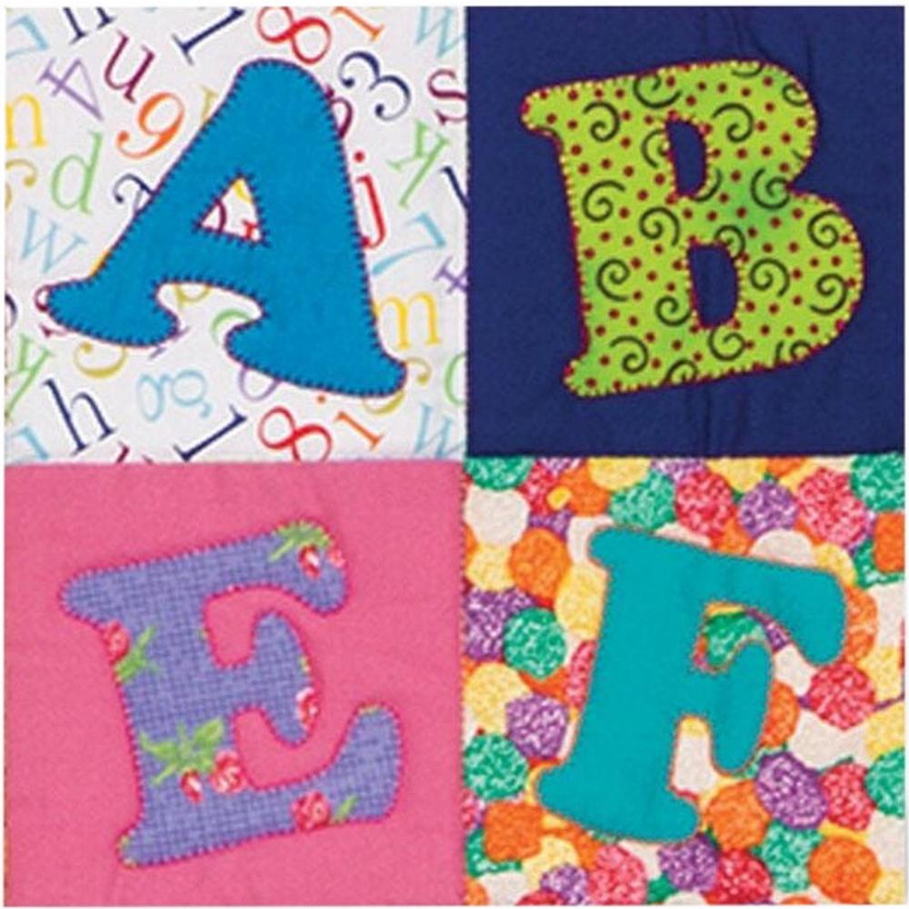 GO! Carefree Alphabet Uppercase Set (2 - Die Set) Applique Die - Sewingmachinesplus.com
