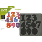 GO! Carefree Numbers Applique Die - Sewingmachinesplus.com