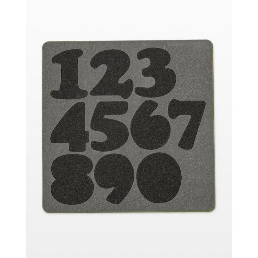 GO! Carefree Numbers Applique Die - Sewingmachinesplus.com