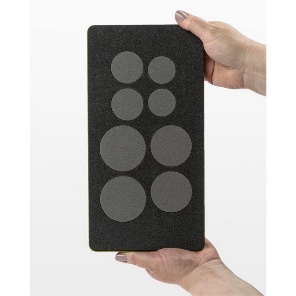 GO! Circle - 1 1/2in, 1 3/4in, 2 1/4in, 2 1/2in Applique Die - Sewingmachinesplus.com