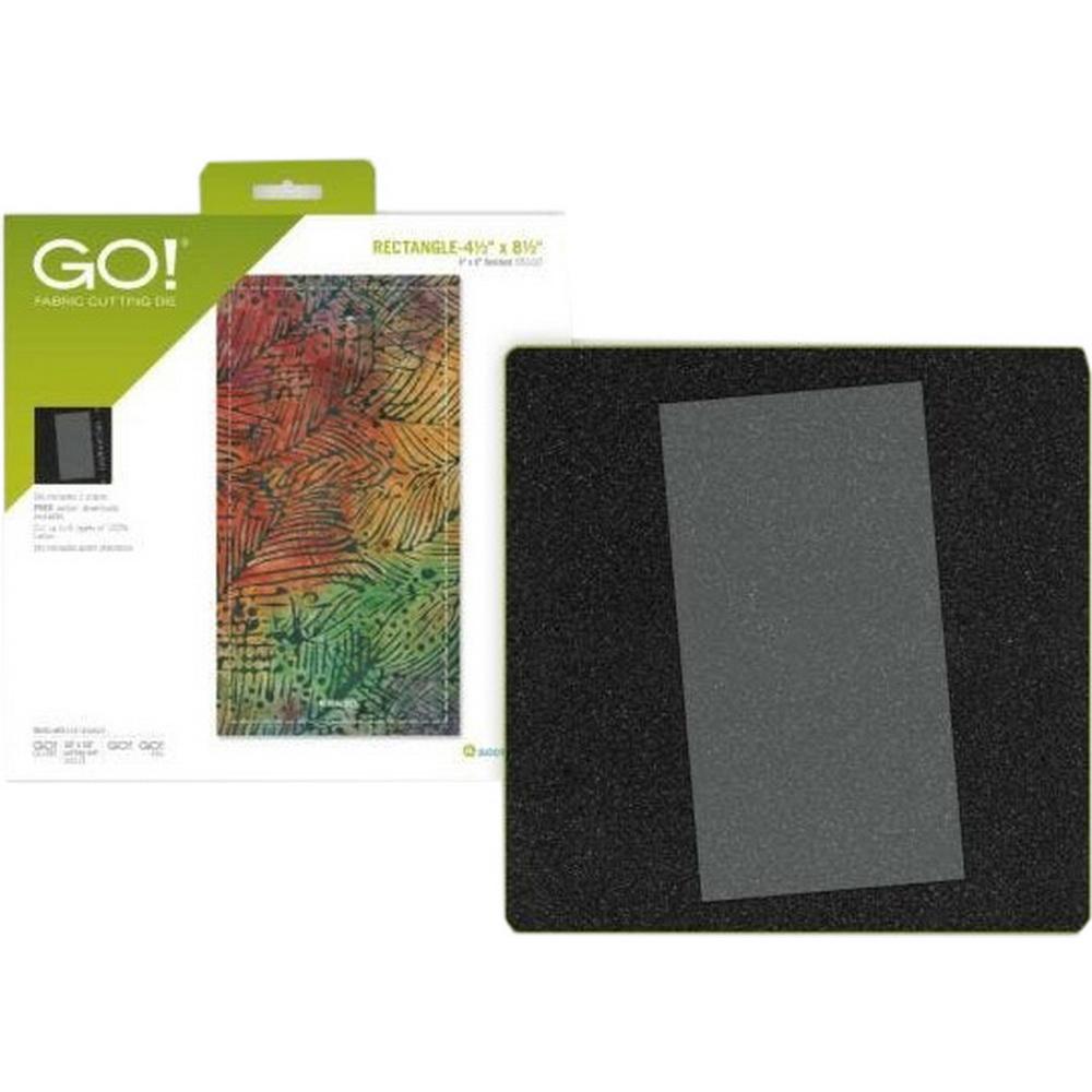 GO! Rectangle-4 1/2in x 8 1/2in (4in x 8in Finished) Geometric Die