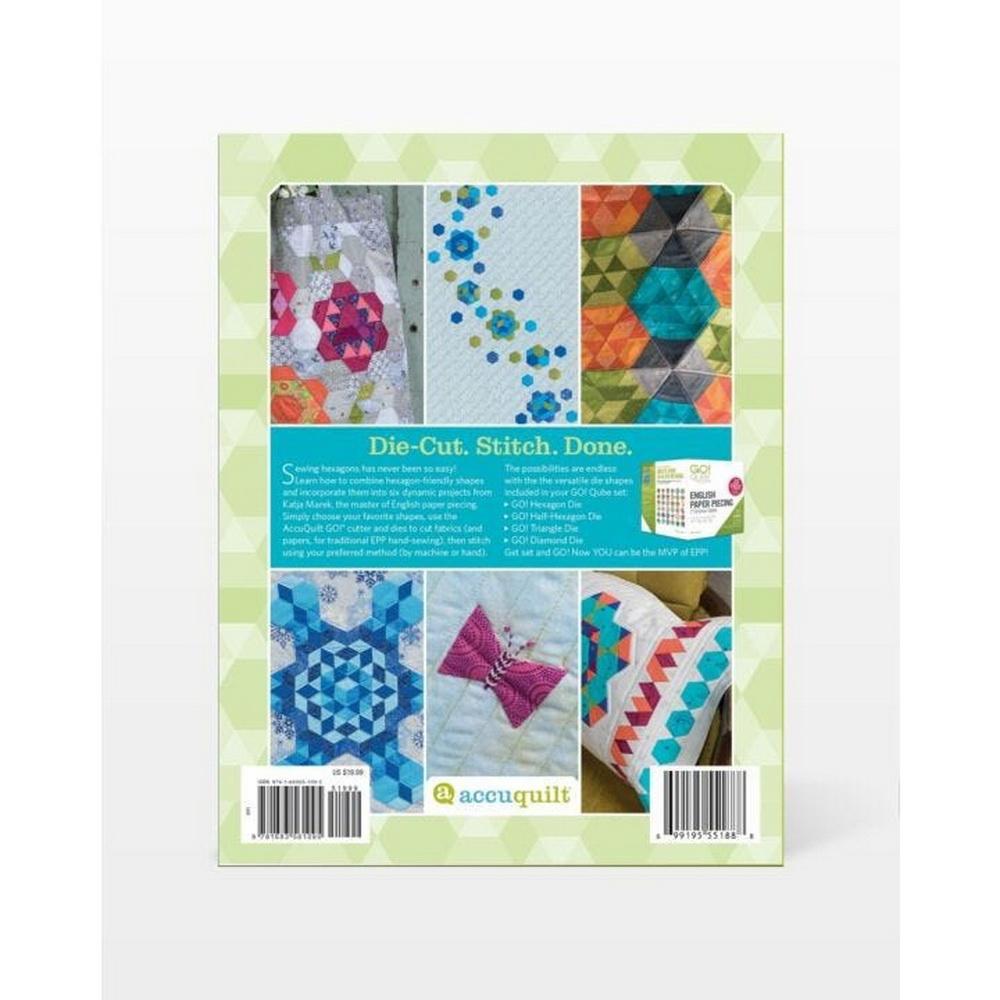Accuquilt English Paper Piecing Made Easy Pattern Book by Katja Marek - Sewingmachinesplus.com