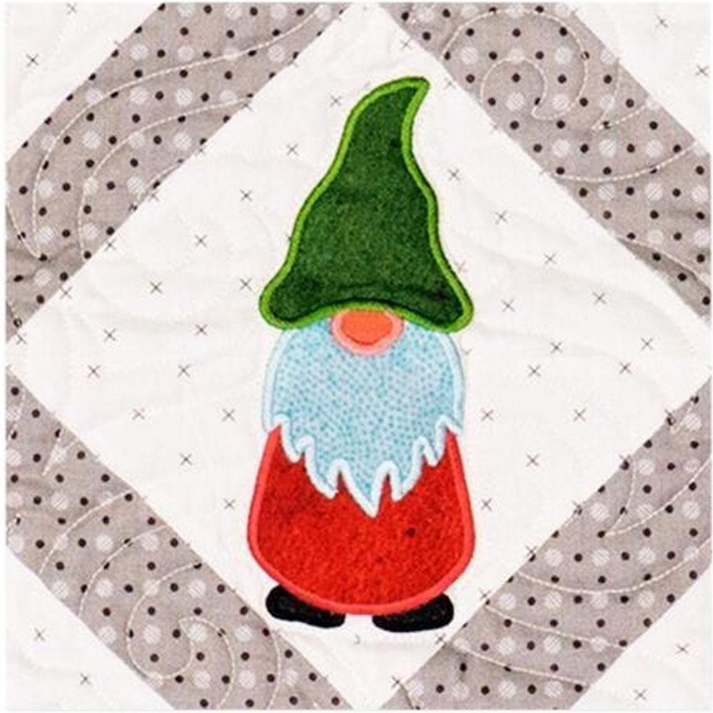Accuquilt GO! Gnome Applique Die - Sewingmachinesplus.com