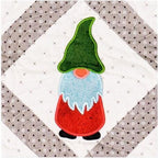 Accuquilt GO! Gnome Applique Die - Sewingmachinesplus.com