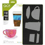 GO! Coffee and Tea Medley Applique Die - Sewingmachinesplus.com