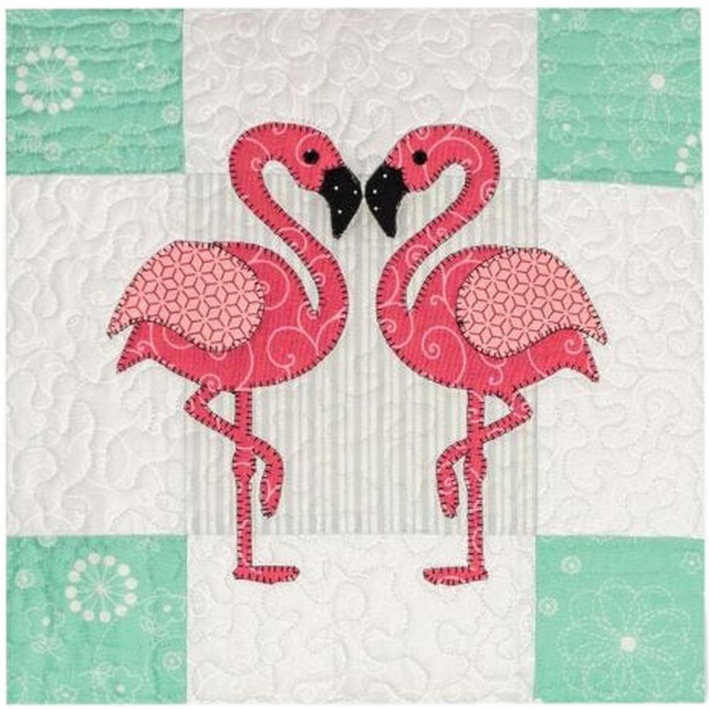 Accuquilt GO! Flamingo Applique Die - Sewingmachinesplus.com