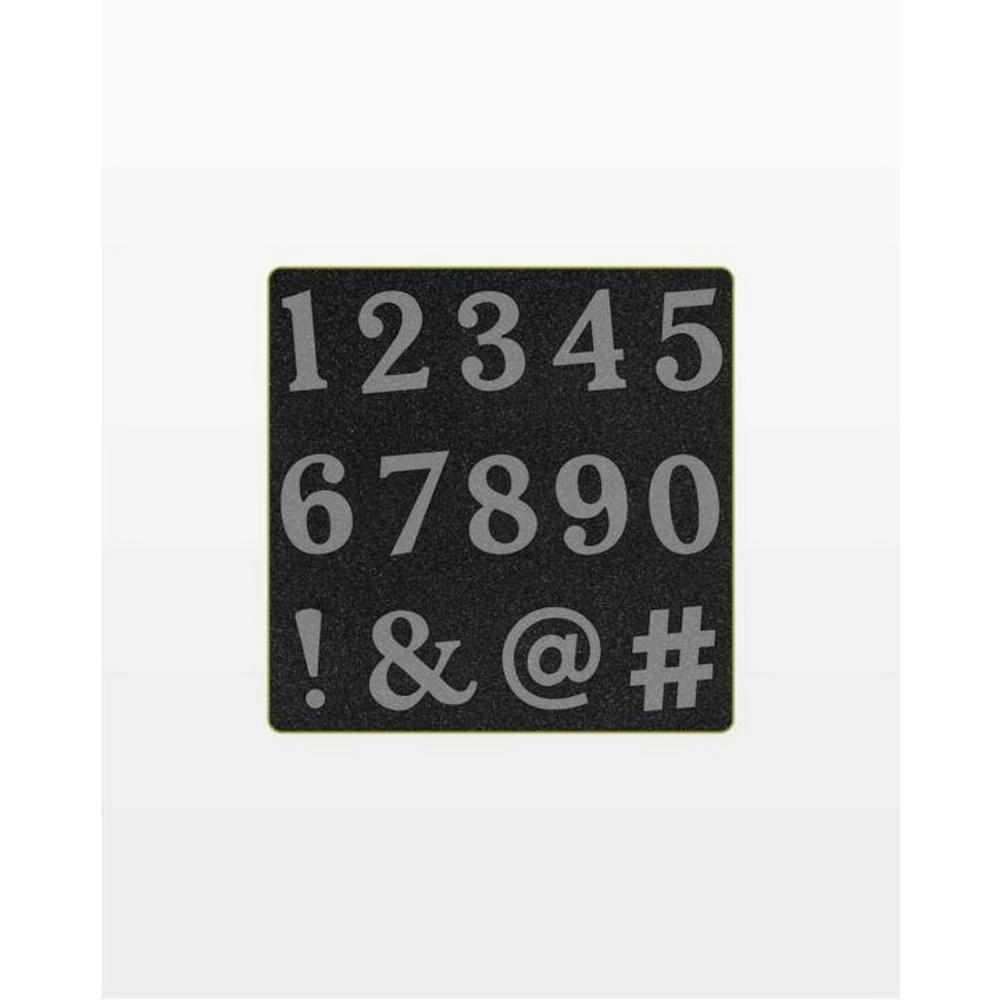 GO! Classic 2in Numbers & Symbols Applique Die - Sewingmachinesplus.com