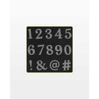 GO! Classic 2in Numbers & Symbols Applique Die - Sewingmachinesplus.com