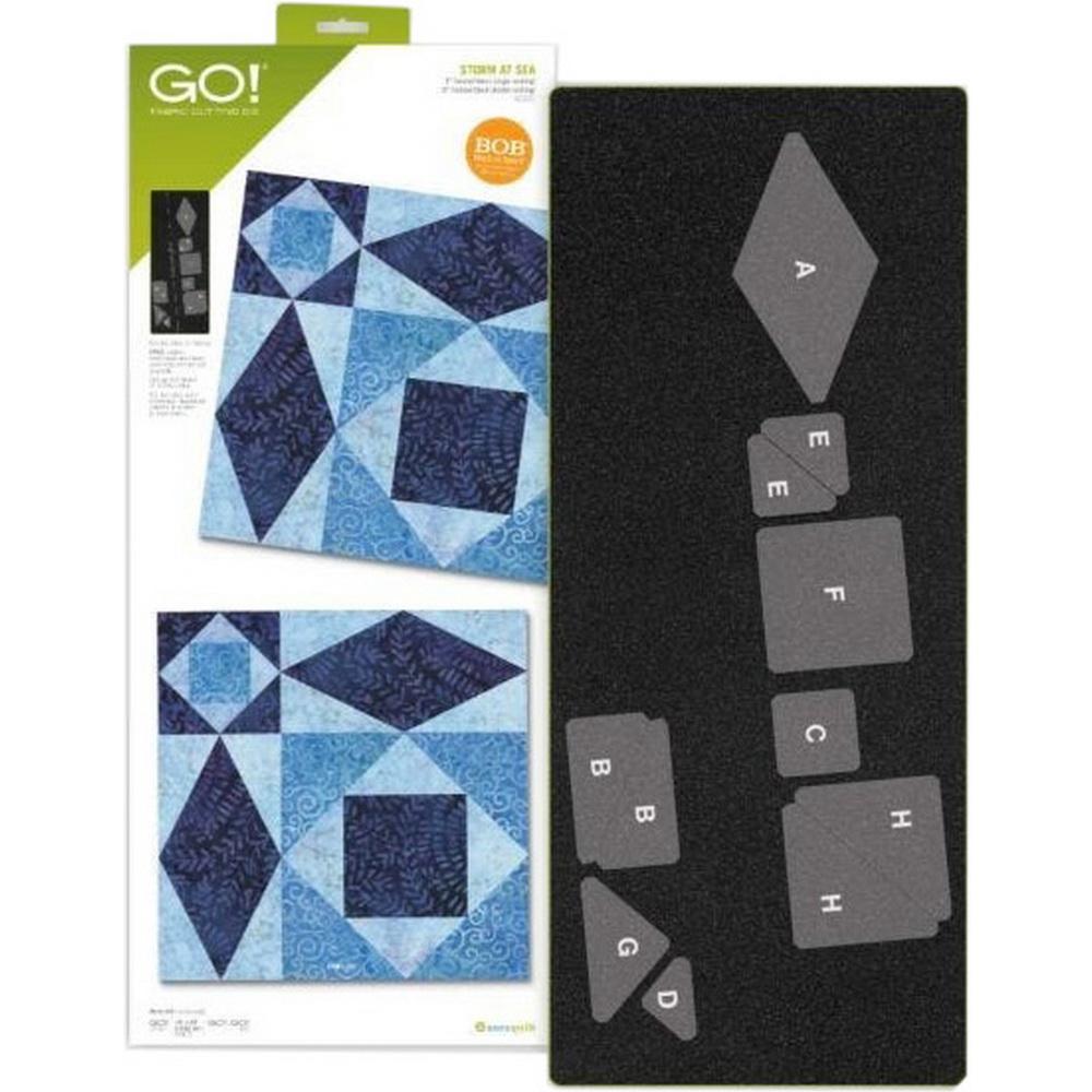 GO! Storm at Sea - 12in Finished BOB Die - Sewingmachinesplus.com