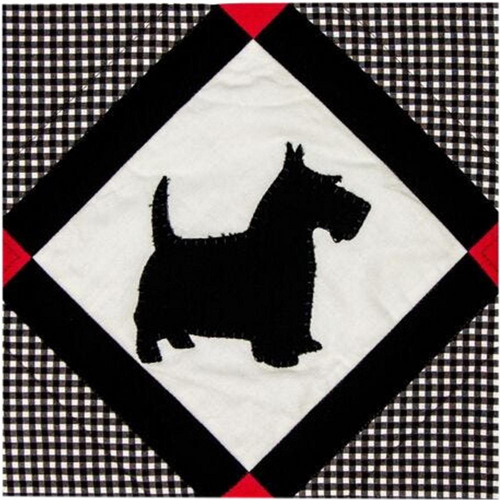 Accuquilt GO! Scottie Dog Applique Die - Sewingmachinesplus.com