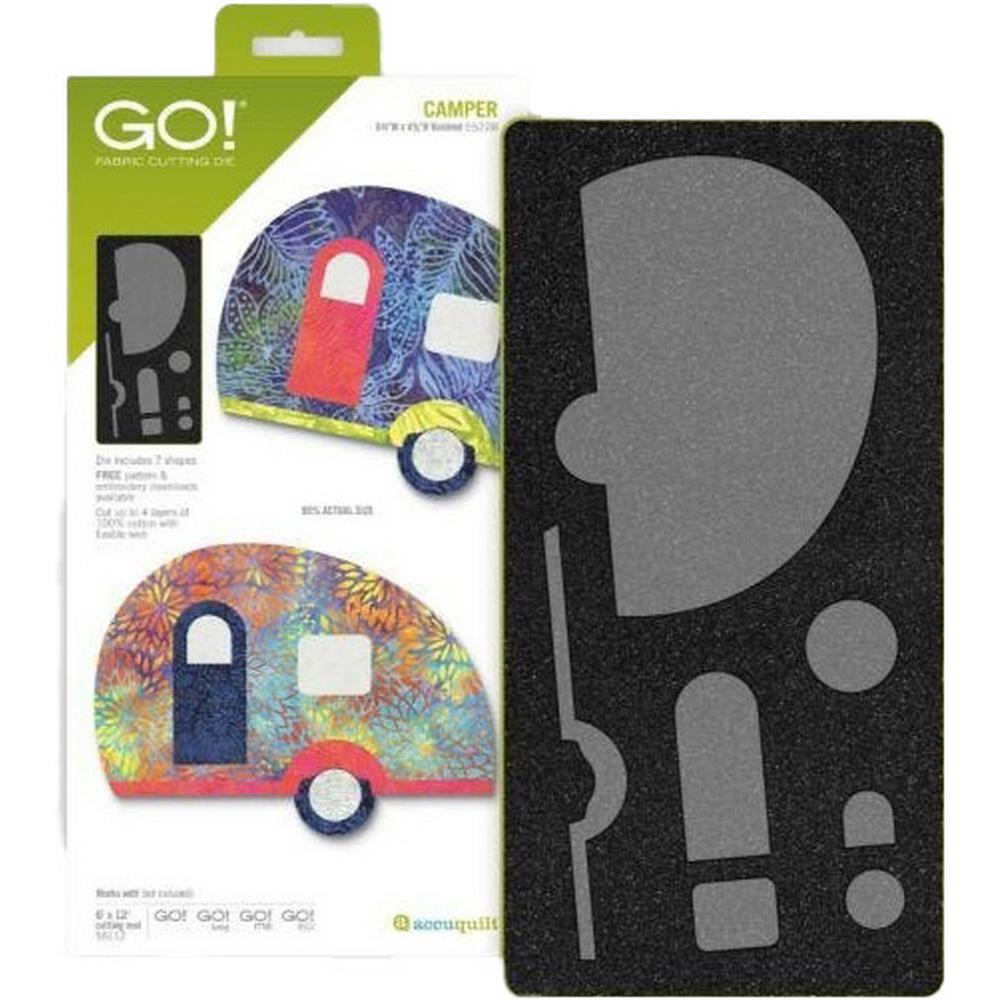 GO! Camper Applique Die - Sewingmachinesplus.com
