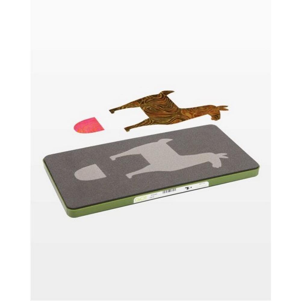 Accuquilt GO! Llama Applique Die - Sewingmachinesplus.com