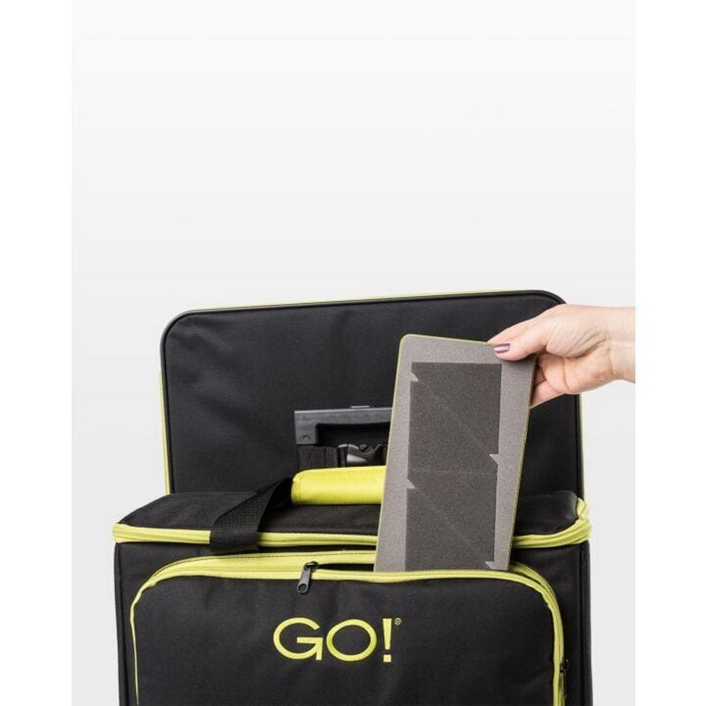Accuquilt GO! Fabric Cutter Tote & Die Bag - Black - Sewingmachinesplus.com