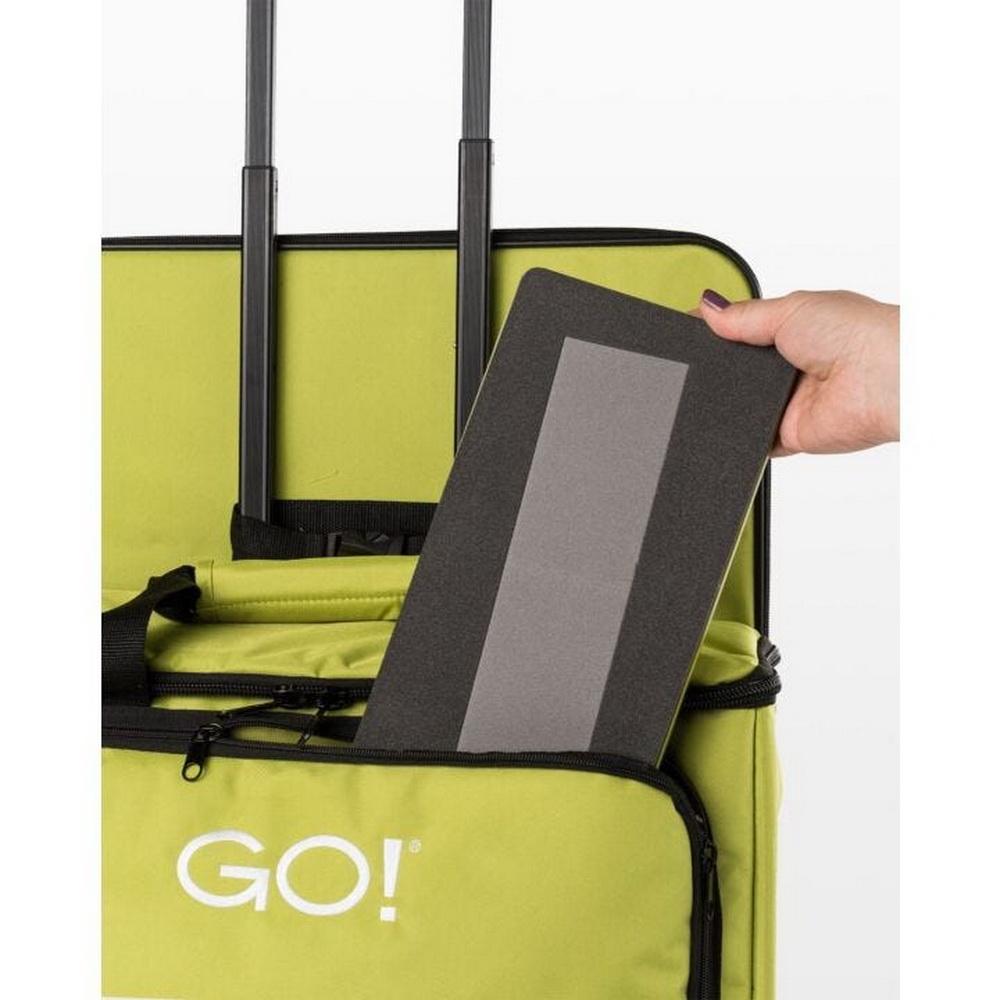 Accuquilt GO! Fabric Cutter Tote & Die Bag - Green - Sewingmachinesplus.com