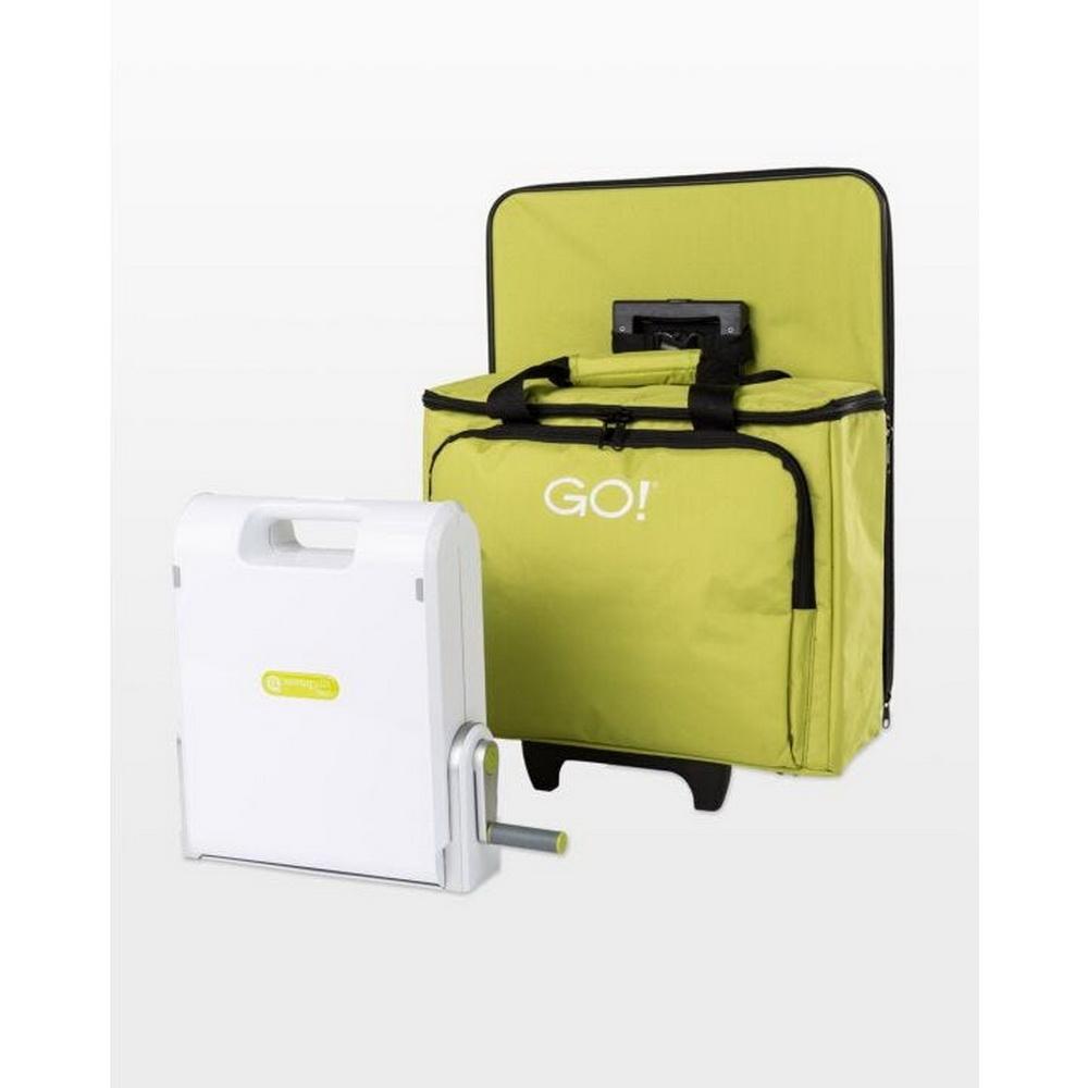 Accuquilt GO! Fabric Cutter Tote & Die Bag - Green - Sewingmachinesplus.com