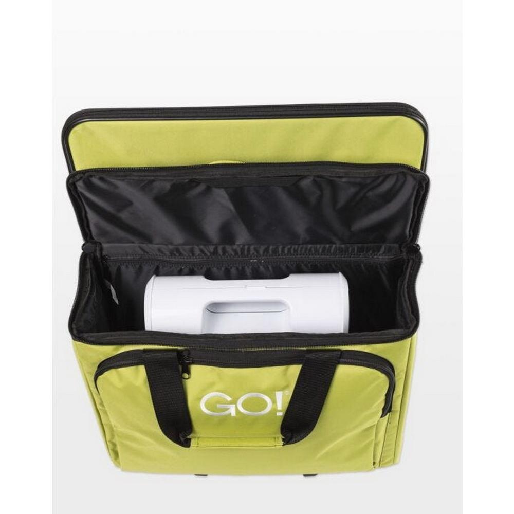 Accuquilt GO! Fabric Cutter Tote & Die Bag - Green - Sewingmachinesplus.com