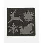 Accuquilt GO! Sleigh & Snowflakes Applique Die - Sewingmachinesplus.com