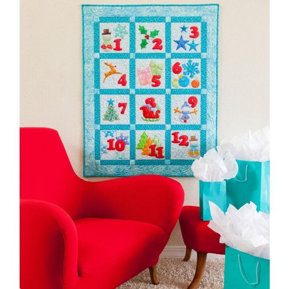 Accuquilt GO! Sleigh & Snowflakes Applique Die - Sewingmachinesplus.com