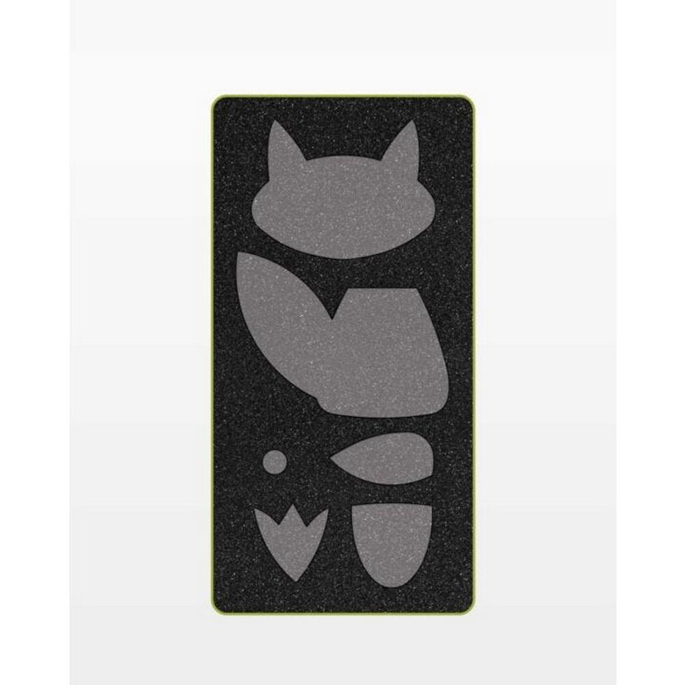 Accuquilt GO! Fox Applique Die - Sewingmachinesplus.com
