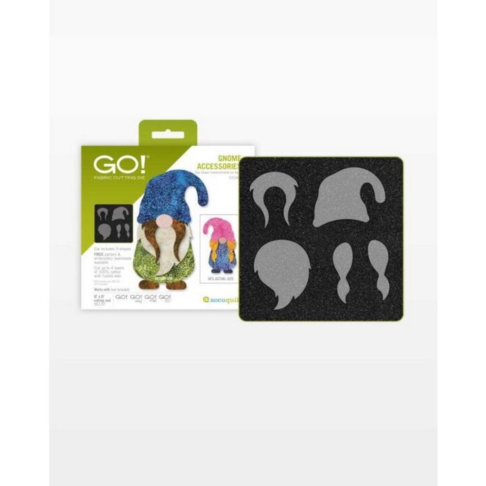 Accuquilt GO! Gnome Accessories Applique Die - Sewingmachinesplus.com