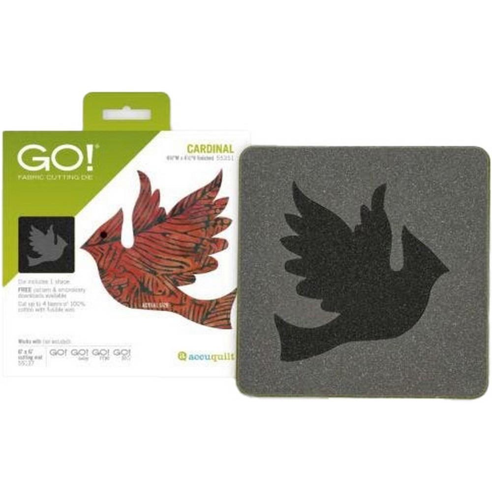 GO! Cardinal Applique Die - Sewingmachinesplus.com