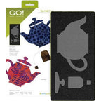 Accuquilt GO! Tea Party Applique Die - Sewingmachinesplus.com