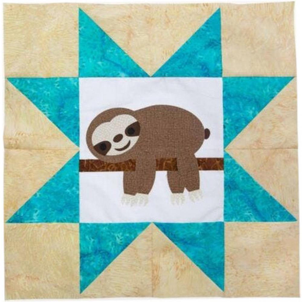 Accuquilt GO! Sloth Applique Die - Sewingmachinesplus.com