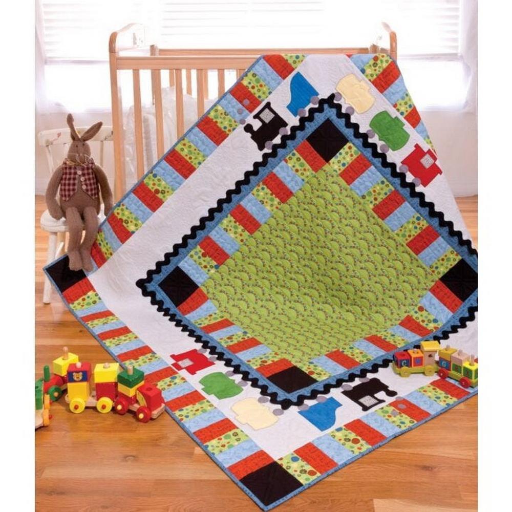 Accuquilt GO! Train Applique Die - Sewingmachinesplus.com