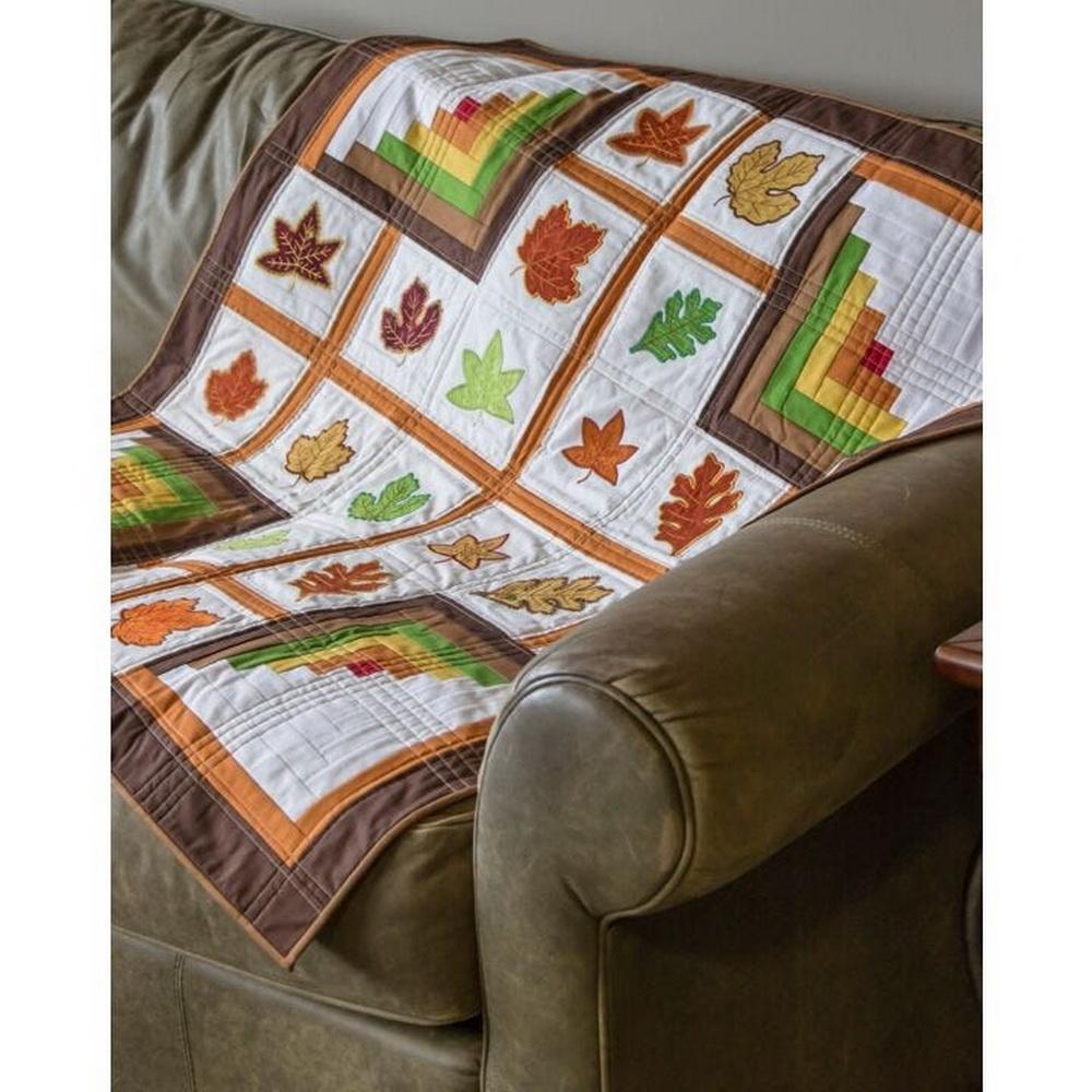 Accuquilt GO! Rustling Leaves 2 Applique Die - Sewingmachinesplus.com