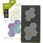 Accuquilt GO! English Paper Piecing Hexagon - 1in Finished Sides Classic Die - Sewingmachinesplus.com
