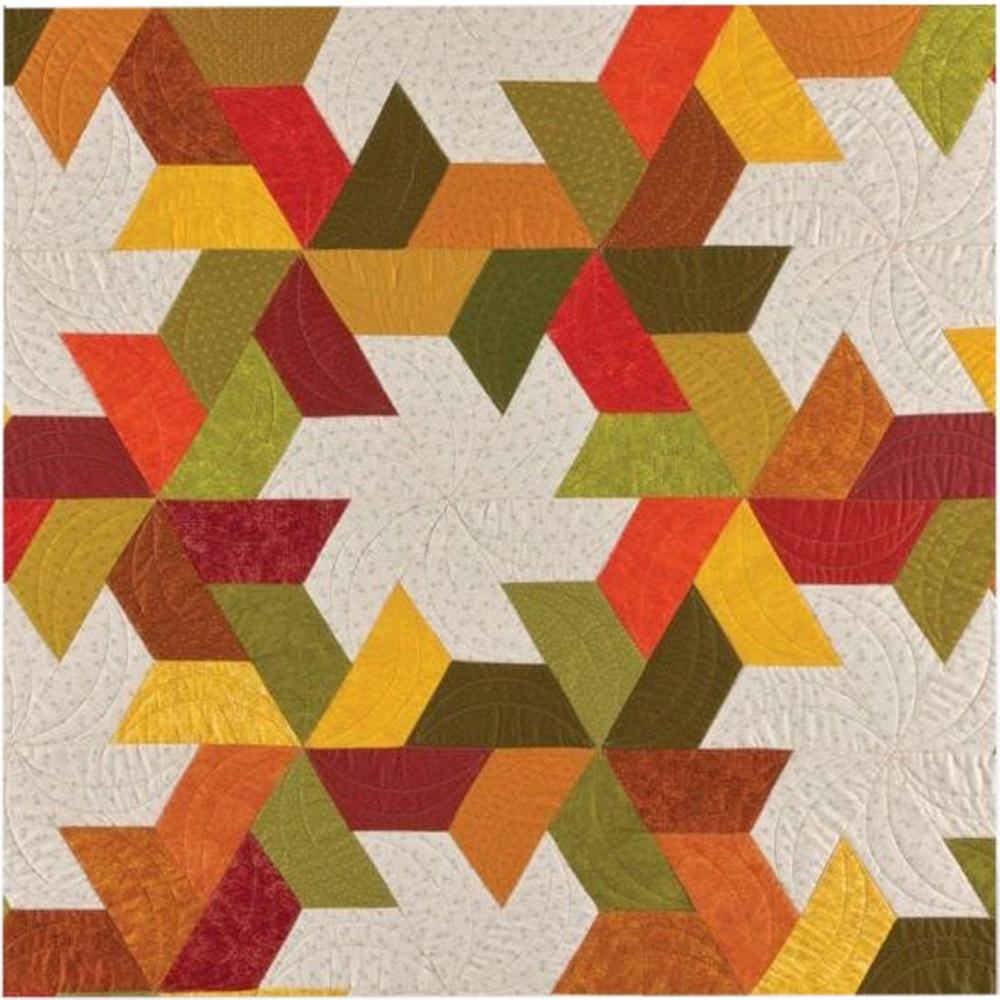 GO! Half Hexagon - 4 1/2in Sides (4 1/4in Finished) Geometric Die - Sewingmachinesplus.com