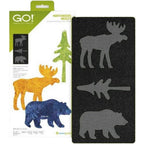 Accuquilt GO! Northwoods Medley Applique Die - Sewingmachinesplus.com